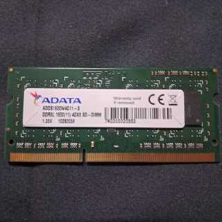 威剛 ADATA DDR3L 4G 1600 筆記型電腦專用記憶體 (庫存出清 )