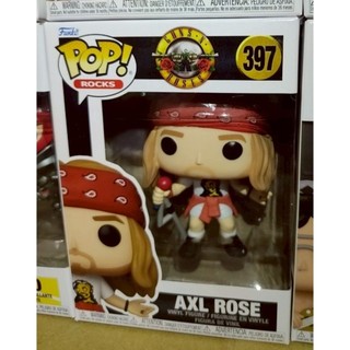 咪恩本舖 FUNKO POP 正版 397 埃克索爾 羅斯 AXL 槍與玫瑰 搖滾樂團 音樂 系列 美版