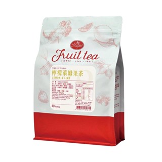 【曼寧花草茶】檸檬萊姆果茶 40入/袋 (無咖啡因)｜官方直營