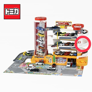 零件單售【日本TOMICA】經典自動停車塔-轉彎軌道
