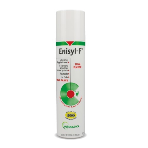 公司貨Enisyl-F威隆 貓安口服凝膠 貓安F 100ml 離胺酸 左旋離胺 貓胺