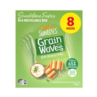 現貨✨🇦🇺Sunbites Grain低脂低卡穀物波浪脆餅-試喫包🧅✨