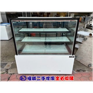 二手傢俱家電收購 瑞興 4尺落地型蛋糕櫃(9成新) ▪ 中古傢俱家電回收展示冰箱甜點展示櫃西點冰箱餐飲裝置營業用