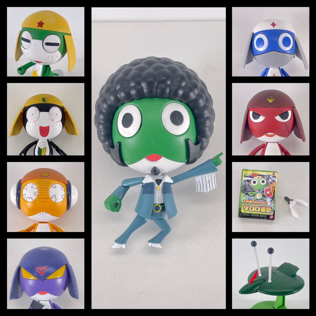 《殺肉天堂》軍曹 模型 Keroro Giroro Dororo Tamama 青蛙 Robo 伍長 兵長 二等兵