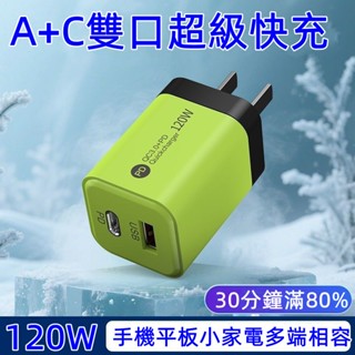 6H發貨 超級快電源供應器 充電頭快充 USB充電器 大功率充電器 手機充電器 快速充電器 Type-c充電頭 小米快充