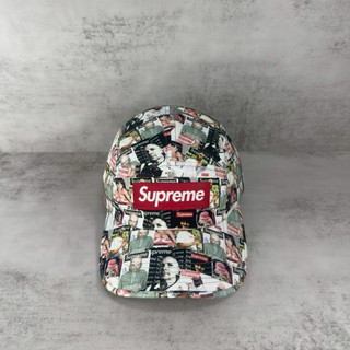 《Urban當天出貨》 Supreme帽子 SS23 MAGAZINE 封面人物CAP 露營帽 五分割帽 平板帽 bts