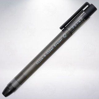 日本 POINT Click-N-Clean 推擠式橡皮擦: 黑色