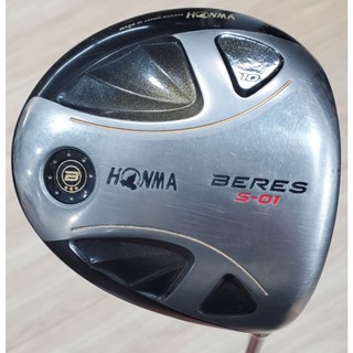 二手美品HONMA BERES S-01 10°(3顆⭐)開球木桿 搭配ARMRQ 6 47 49 R桿身 2633