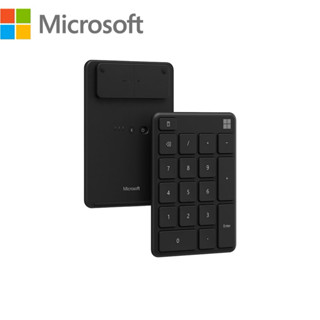近全新 Microsoft 微軟 藍牙數字鍵盤 霧光黑