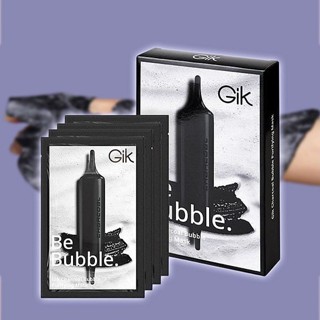 【GIK】竹炭泡泡淨化面膜25ml*4片 盒裝｜泡泡面膜 乾淨清爽肌膚 DS025641