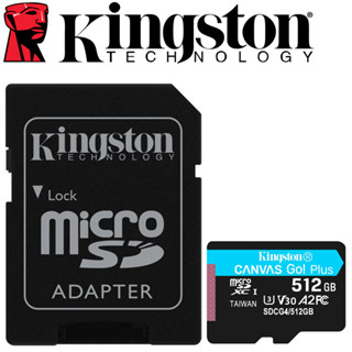 Kingston 金士頓 512GB microSDXC TF U3 V30 A2 512G 記憶卡 SDCG4
