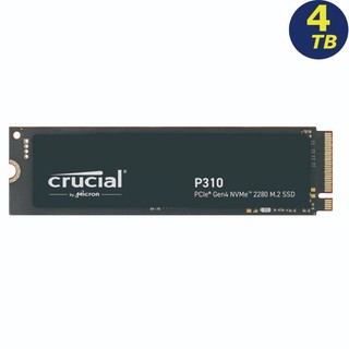 Crucial P310 4TB 2280 PCIe Gen4 NVMe M.2 SSD CT4000P310SSD8