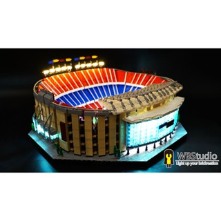 【WBS樂光創意】[不含積木] 10284 諾坎普巴塞隆納球場 Camp Nou 專用燈組 紙片燈 樂光燈