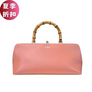 Jil Sander 小款 Goji Bamboo 竹節包 粉色