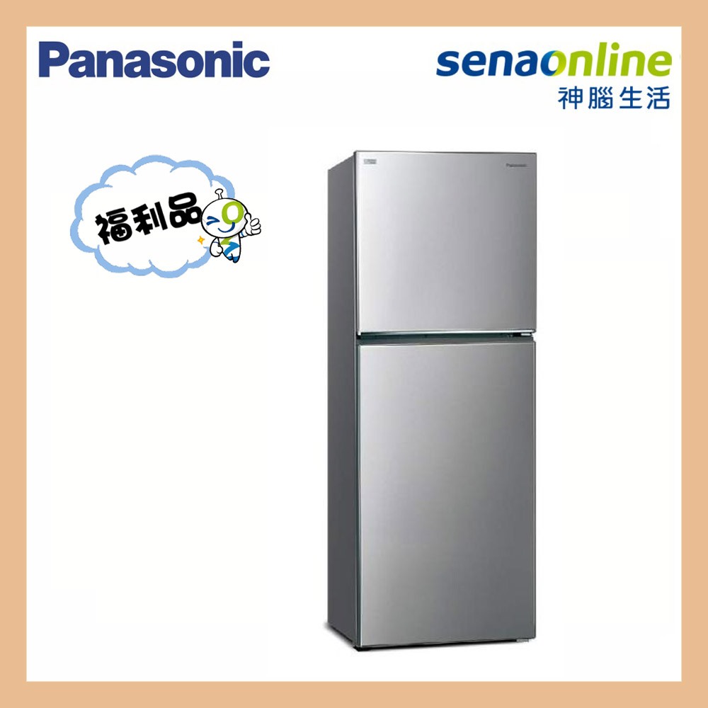 Panasonic 國際 NR-B493TV-S 498L 雙門鋼板冰箱 晶漾銀 福利品 神腦生活