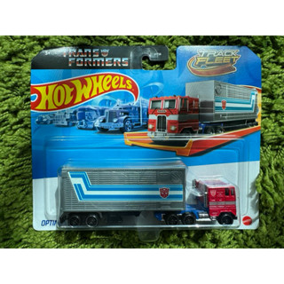 風火輪 Hot Wheels 軌道運輸車 Track Fleet Optimus Prime 變形金剛 柯博文