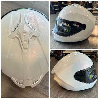 【速度概念】✅現貨 ASTONE GT6 / GT6 PLUS 變色白粉 安全帽 全罩式 內墨鏡 大鴨尾 變色 彩繪