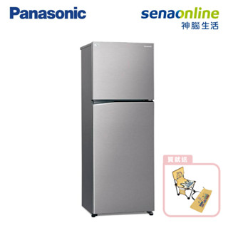 Panasonic 國際 NR-B371TV-S1 366L 雙門冰箱 晶鈦銀 贈電動研磨罐2入組 神腦生活