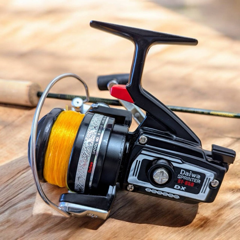 （日本製）極新Daiwa SPRINTER ST-850 紡車捲線器 古董捲線器 收藏 珍藏 遠投 磯釣