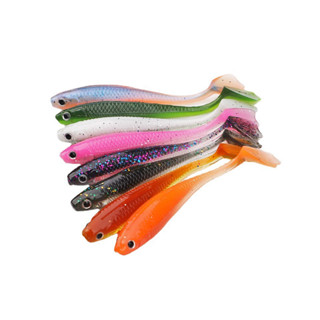 【匠人漁匠】大尾ㄟ 鴨腳T尾魚餌 7cm/2.4g 路亞假餌 軟魚餌 仿生魚餌 路亞 軟蟲 軟餌 軟魚