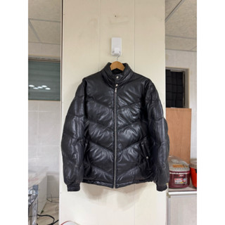 現貨CHRISTIAN MODE 小羊皮羽絨服 皮衣外套夾克
