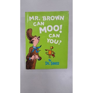 Dr Seuss繪本小書 Mr. Brown Can Moo, Can you?