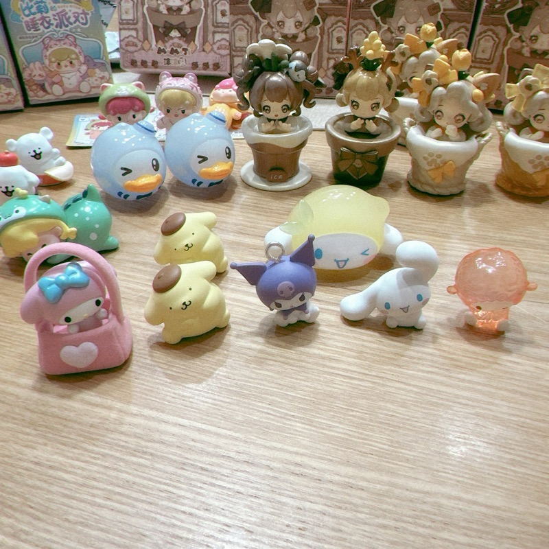 （確認款）三麗鷗萌粒 三麗鷗扭蛋 公仔 三麗鷗歪頭糖果萌粒 異色款 三麗鷗家族水果萌粒 布丁狗 庫洛米 大耳狗