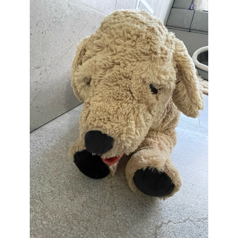 二手IKEA小狗/黃金獵犬布偶/絨毛娃娃，大隻的，無明顯大污，70cm