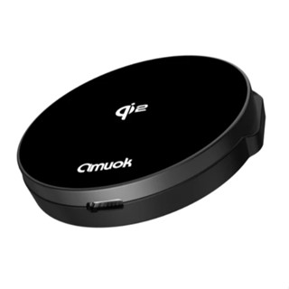 【amuok】Qi2極簡mini 磁吸無線充電器 無線充 MagSafe 磁吸充電盤 充電座 臺灣公司貨