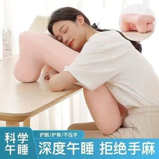 2025 熱銷 靠墊靠枕 護頸枕頭 護腰靠墊 趴睡護頸椎枕側睡枕頭 腰椎枕 午睡枕頭 趴睡枕頭 趴睡神器 靠腰墊床上