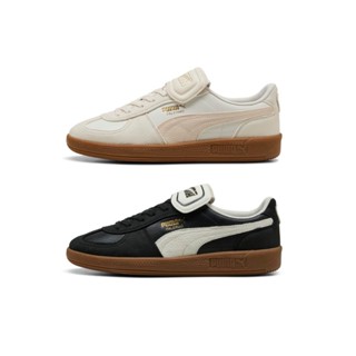 PUMA Palermo Premium 王淨 瘦子E.SO同款 麂皮 翻蓋鞋舌 膠底 復古 德訓鞋【401744】