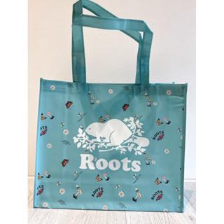 Roots🦫VIP 購物袋 會員 限量 自然元素 ｜環保袋♻️｜防水｜Shopping Bag｜