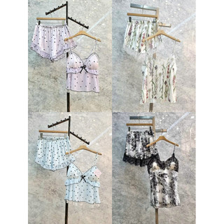Daisy 韓國🇰🇷 現貨 居家穿搭也要美到犯規 🌛Moonlight Loungewear Set天絲輕柔睡衣套裝