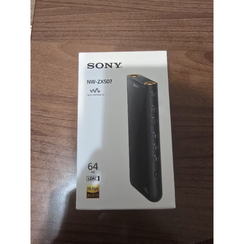 (二手)SONY NW-ZX507 64GB 黑色  送保護殼、32G記憶卡