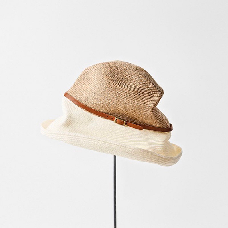 Mature Ha boxed hat 11cm 2 tones washida