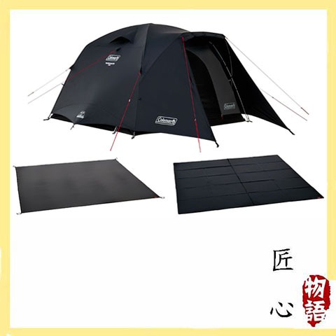 【日本直送！高效！優質！】Coleman Tough Wide Dome V/300 限定黑 附內外墊 2196147