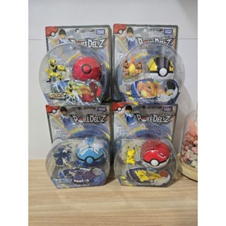 【全新 】正版 TAKARA TOMY 精靈寶可夢 PokeDel-z寶貝球 公仔 精靈球 玩具 禮物 神奇寶貝 皮卡丘