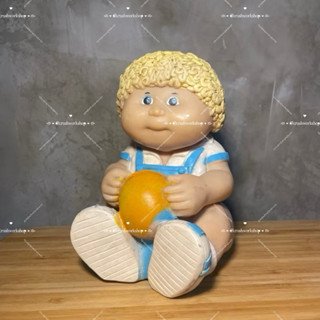 1983年臺灣製 CABBAGE PATCH KIDS 早期存錢筒 花椰菜寶寶 椰菜寶寶