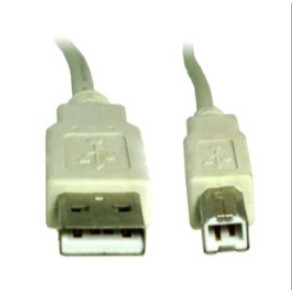 USB2.0 A公-B公 印表機傳輸線 1.8米(貝吉色.黑色.灰色.米色 隨機出)