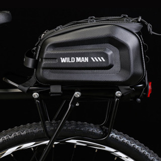 自行車貨架硬殼包 WILD MAN 電動車後座硬殼包 4L大容量 自行車包 自行車硬殼包 收納包 硬殼包 貨架車包