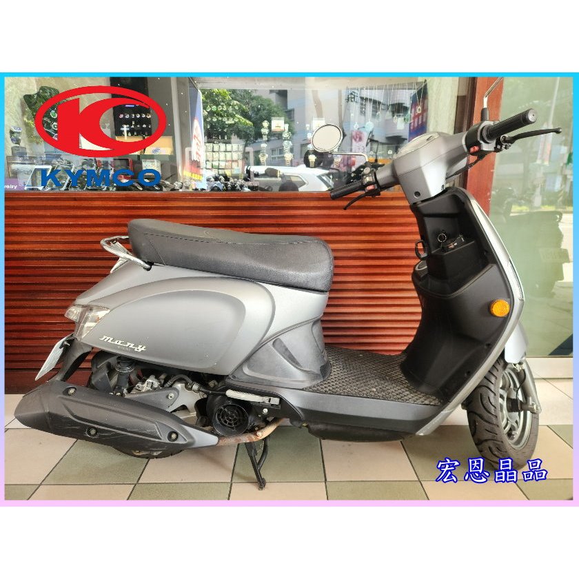 【宏恩晶品】【M4519】光陽 KYMCO MANY 125 cc 機車 灰 2019年 ~ 碟煞 代步車 外觀良好 ~