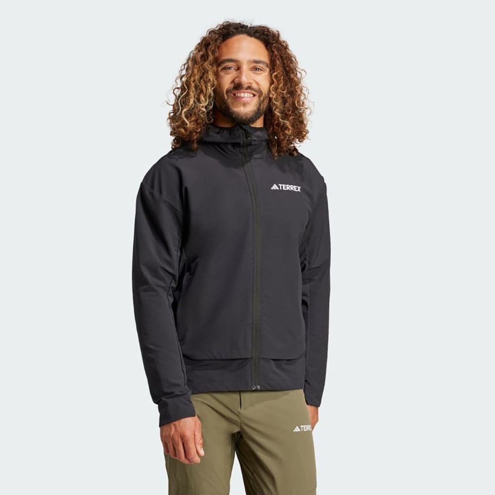 ADIDAS 外套 MT SOSH JA 黑 機能 運動外套 男 IX1490
