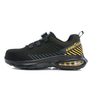 GOODYEAR 固特異 【金鷹】男女款認證塑鋼旋轉扣防護鞋 黑 / GAMX43970/K Shoes Plaza