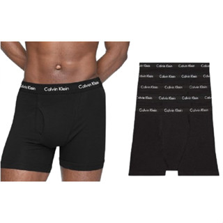 Calvin Klein CK BOXER BRIEF 男內褲 棉質彈性 長版 四角內褲 五件組 NB2164-001
