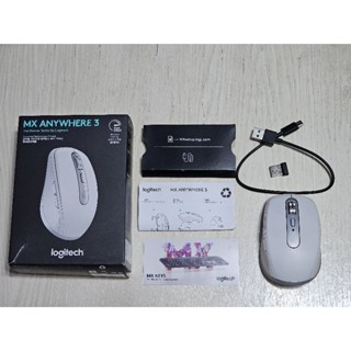 Logitech 羅技 MX Anywhere 3 無線滑鼠 藍芽滑鼠 白色
