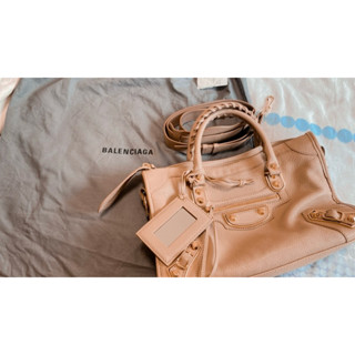 Balenciaga機車包（玫瑰金）