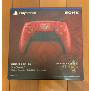 魔物獵人 荒野 PS5手把 DualSense 限量版 無線控制器 臺灣公司貨