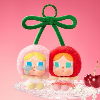 POP MART CRYBABY愛神的眼淚系列 櫻桃 毛絨吊卡 (甜在一起) POMT-14