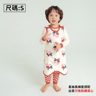 【TTASOM】尺碼S 韓國童裝 兒童防踢背心 鋪棉 秋冬款 防踢背心 家居服 防踢被 兒童居家服 保暖背心 22B02