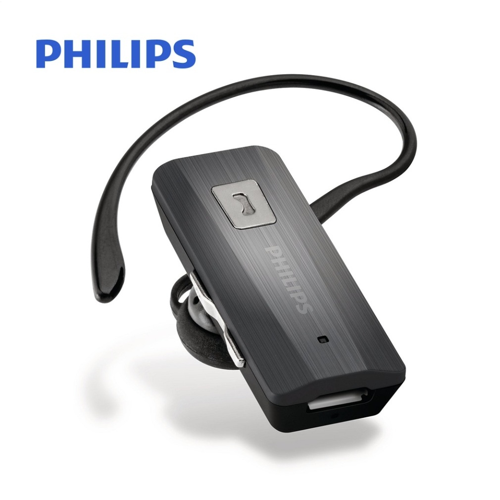 【飛利浦PHILIPS】SHB1600/97 耳掛式藍芽耳機 機車通話 單耳 附耳掛 商務型